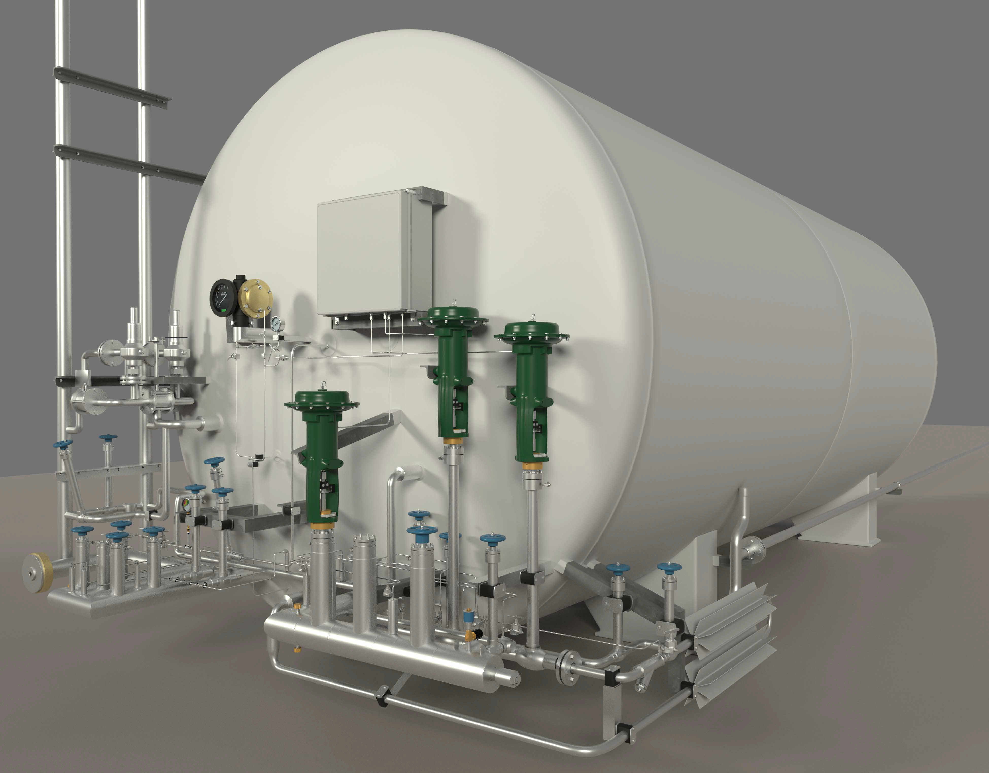 Application LH2 Liquid Hydrogen Bulk Tanks